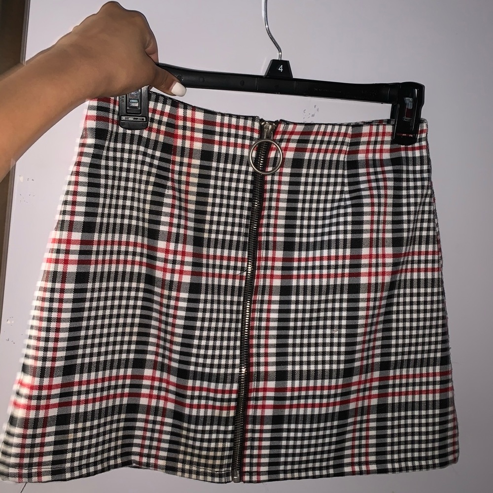 Plaid skirt